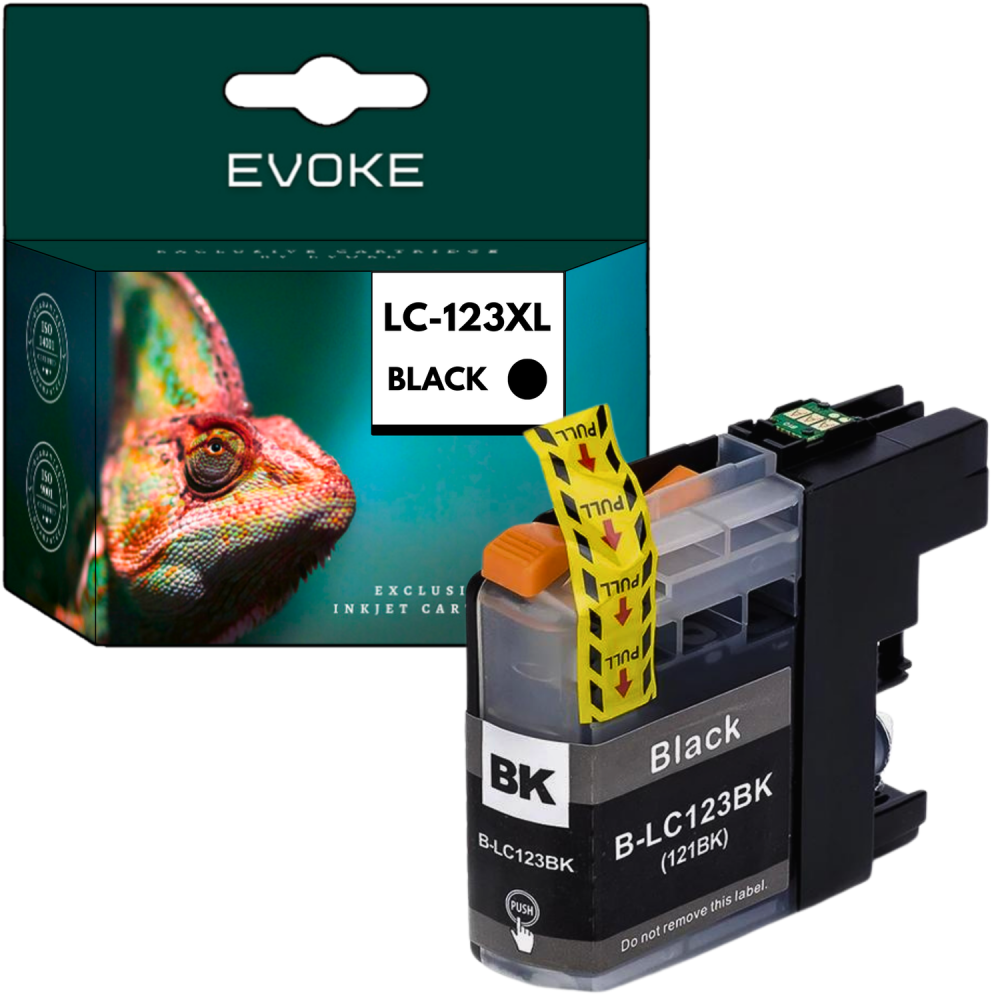 Tusz do drukarki Brother 123XB czarny (black) | 20 ml | 630 stron | LC123BK