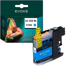 Tusz do drukarki Brother 123XC niebieski (cyan) | 10 ml | 600 stron | LC123C