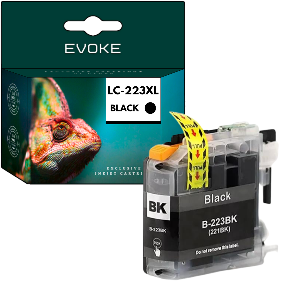 Tusz do drukarki Brother 223B czarny (black) | 16 ml | 480 stron | LC223BK