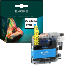Tusz do drukarki Brother 223C niebieski (cyan) | 10 ml | 300 stron | LC223C