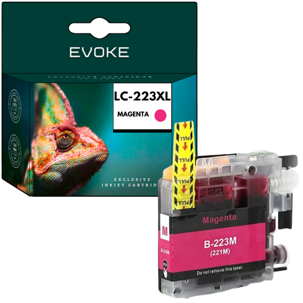 Tusz do drukarki Brother 223M czerwony (magenta) | 10 ml | 300 stron