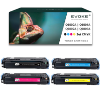 4x toner do drukarki HP Q6000A + Q6001A + Q6002A + Q6003A CHIP Zestaw CMYK