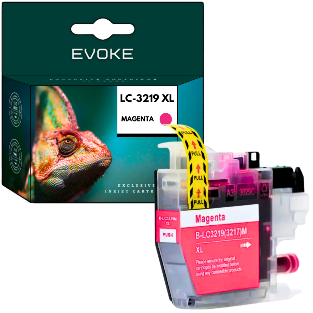 Tusz do drukarki Brother 3219XM czerwony (magenta) | 18 ml | 1350 stron