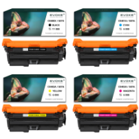 4x toner do drukarki HP 507X / CE250X | Zestaw CMYK CE400X - CE403X