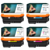 4x toner do drukarki HP 507X / CE250X | Zestaw CMYK CE400X - CE403X