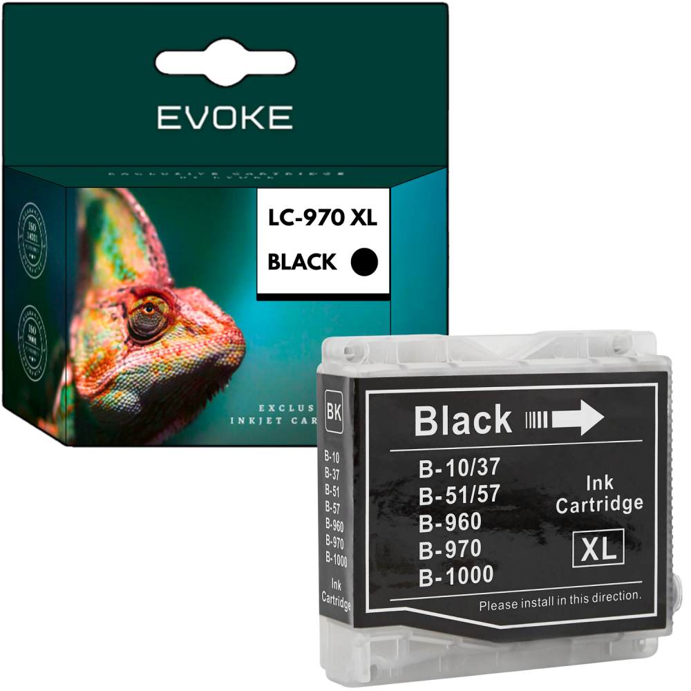 Tusz do drukarki Brother 970B czarny (black) | 36 ml | 900 stron