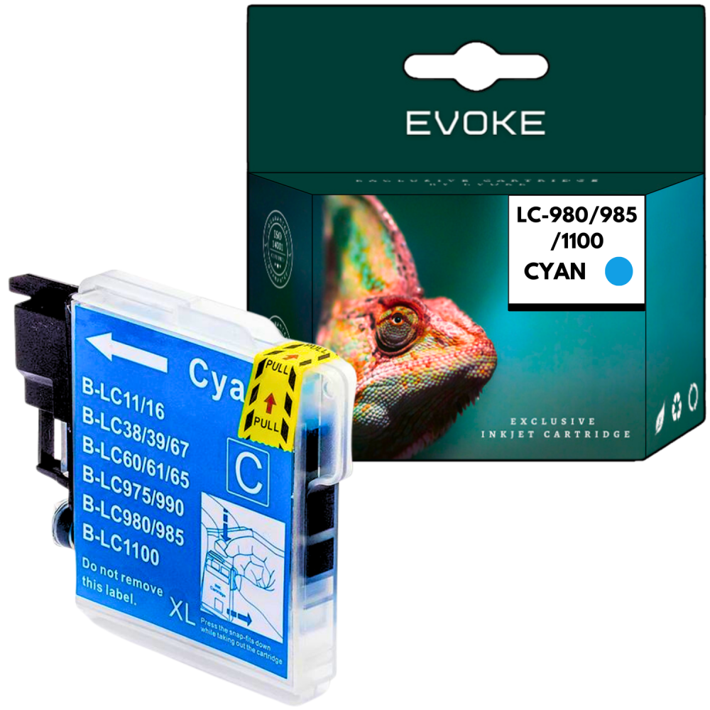 Tusz do drukarki Brother 980C/985C niebieski (cyan) | 12 ml | 280 stron