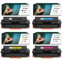 4x toner do drukarki HP CF410X - CF413X | CRG046H Zestaw CMYK