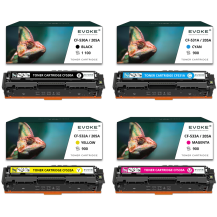 4x toner do drukarki HP 205A CF-530X - CF-533X | Zestaw CMYK CF530X