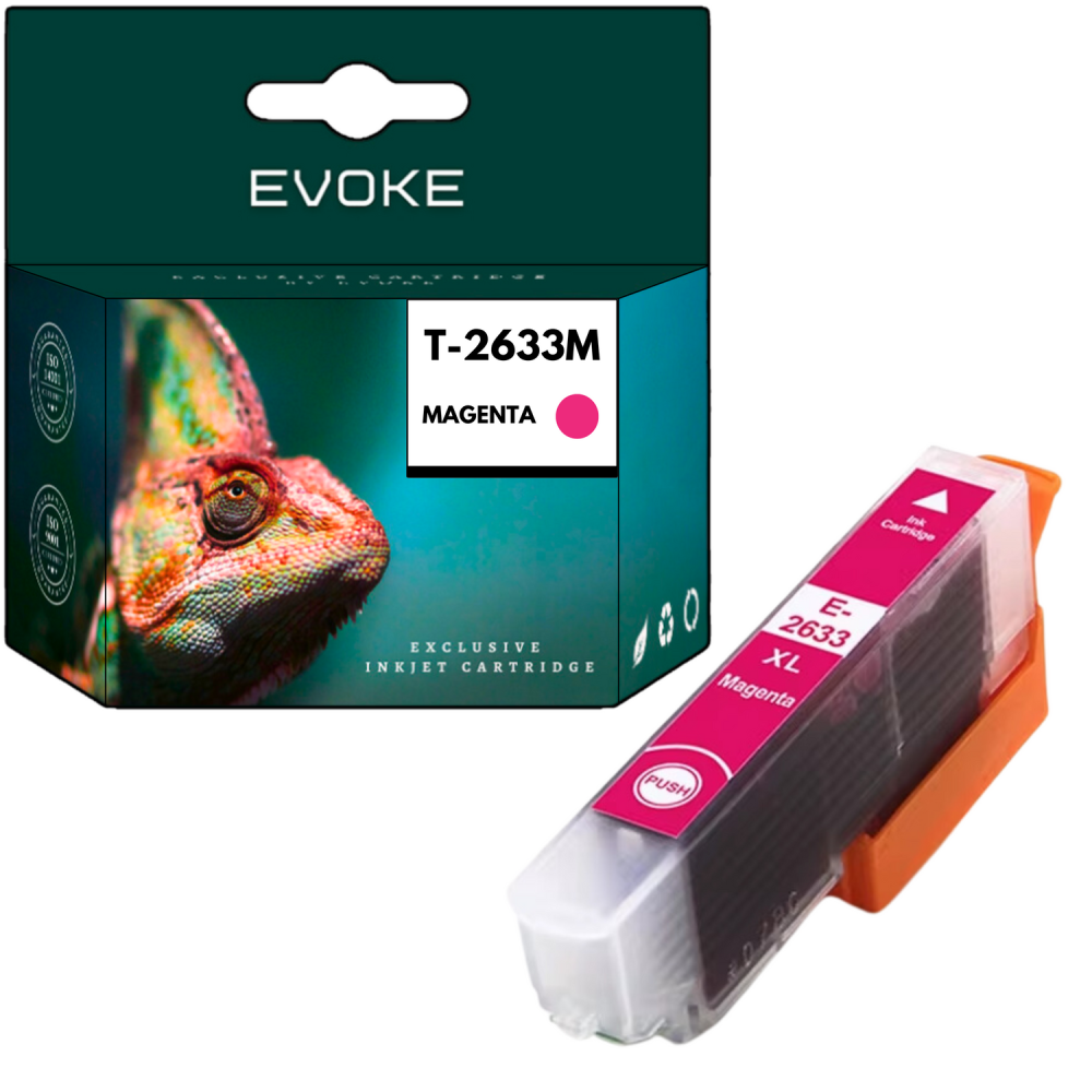Tusz do drukarki Epson 2633 czerwony (magenta) | 14 ml | 1010 stron