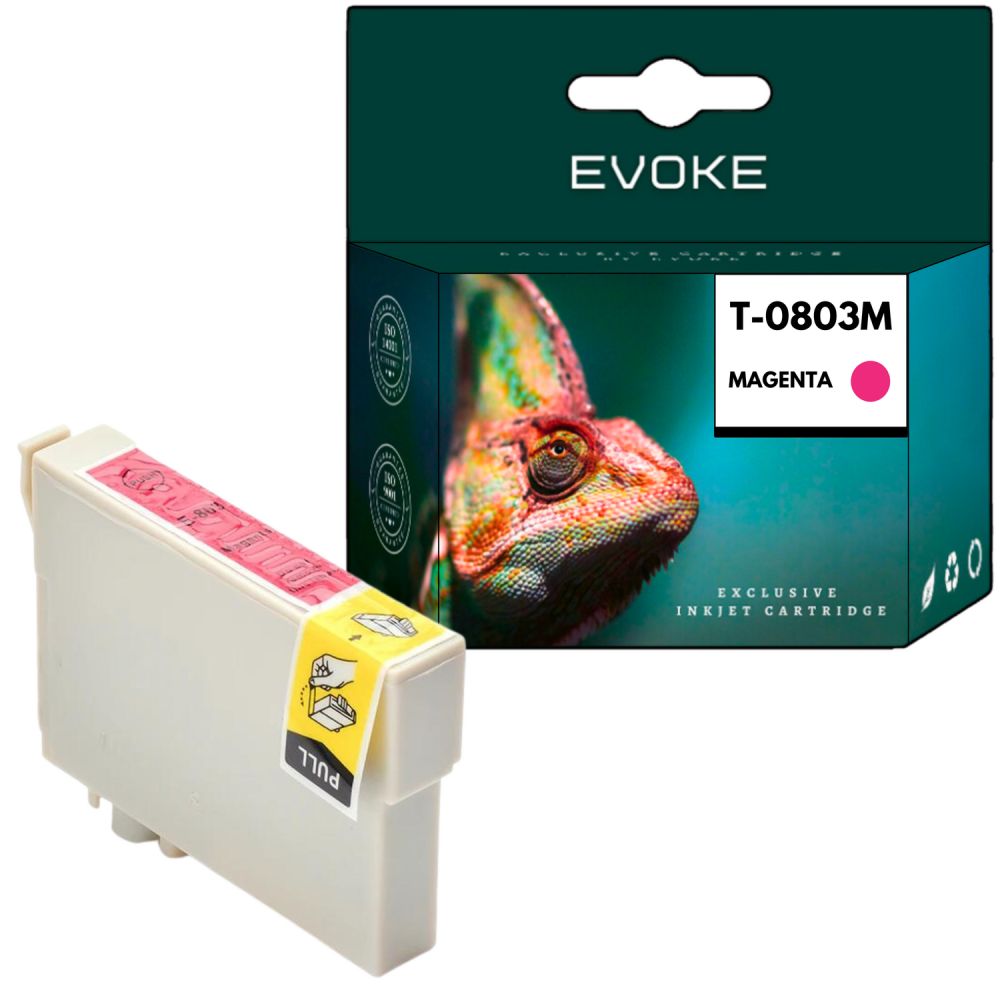 Tusz do drukarki Epson 803 czerwony (magenta) | 14 ml | 470 stron