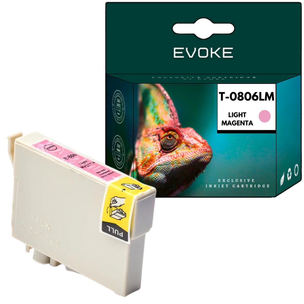 Tusz do drukarki Epson 806 jasny czerwony (light magenta) | 14 ml | 470 stron