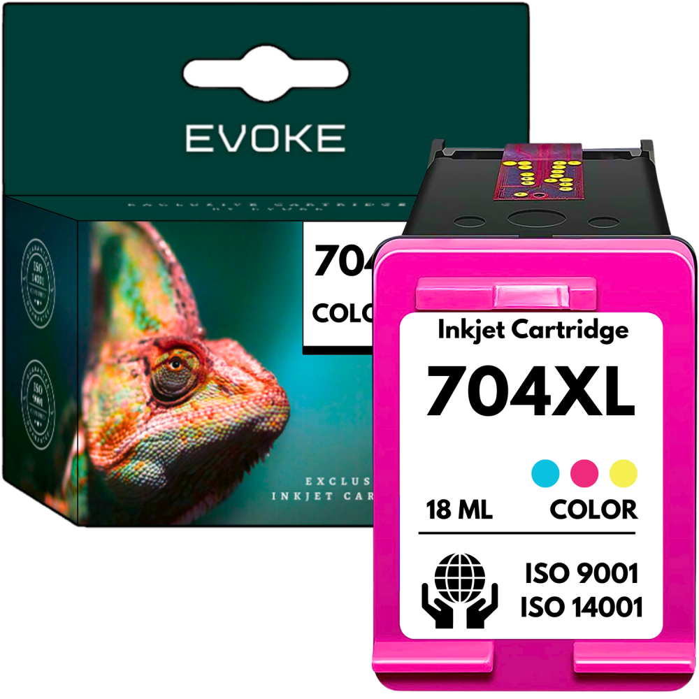 Tusz do drukarki HP 704XC trójkolorowy | 18 ml | 300 stron | CN693AE