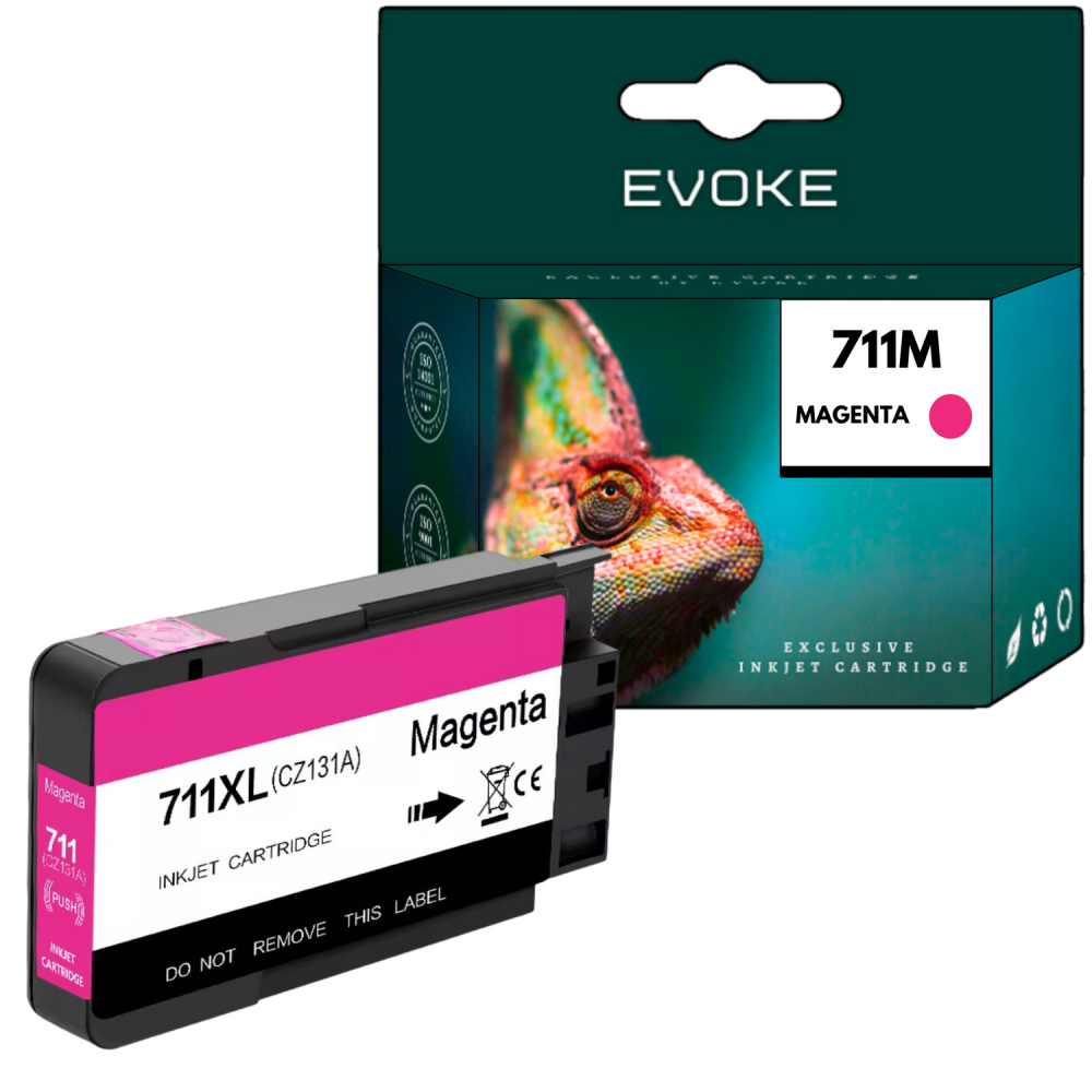Tusz do drukarki HP 711M czerwony (magenta) | 28 ml | 480 stron | CZ131A
