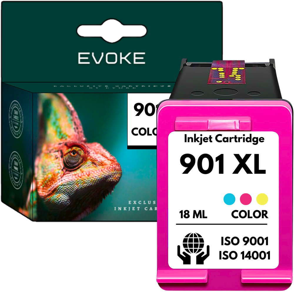 Tusz do drukarki HP 901XC trójkolorowy | 18 ml | 720 stron | CC656AE