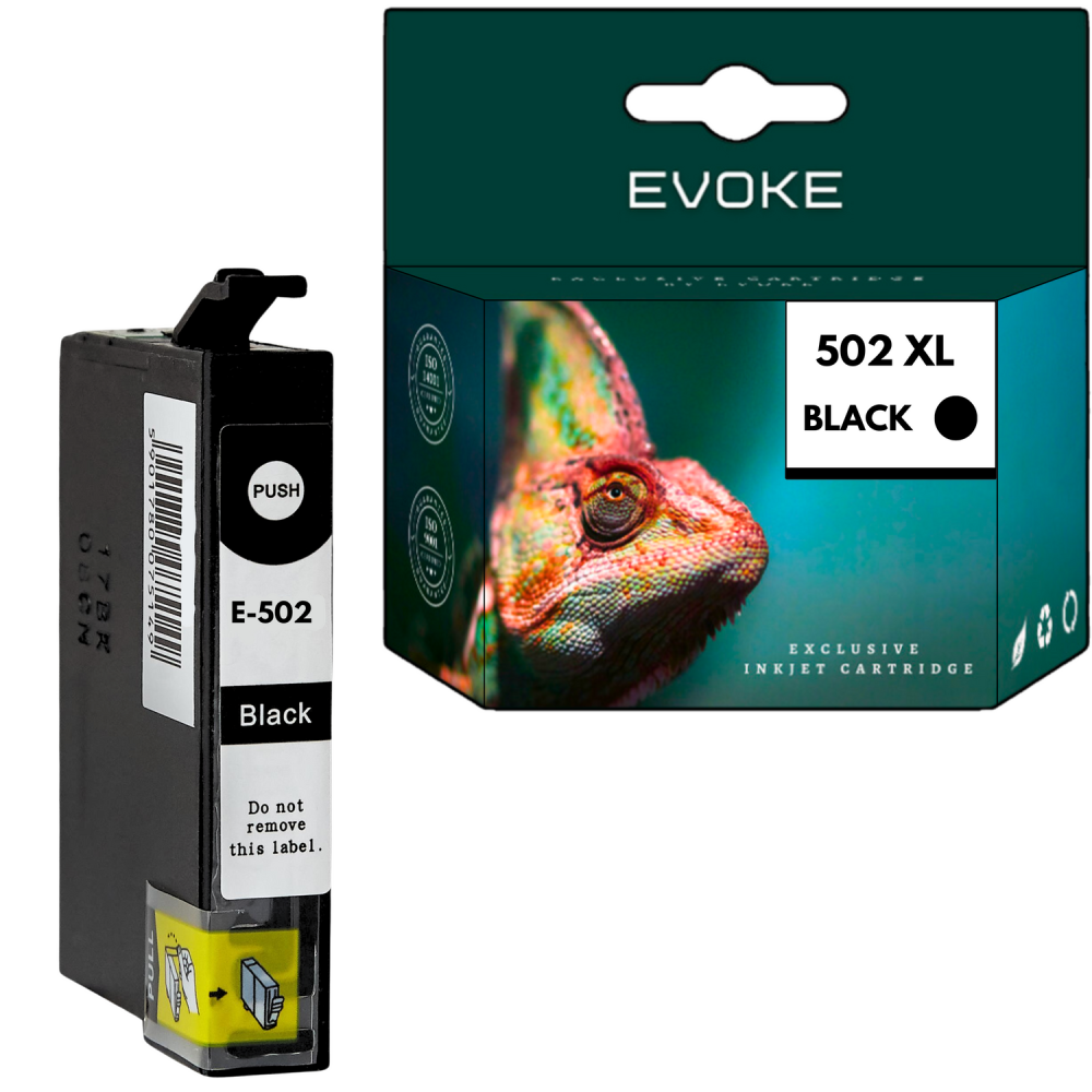 Tusz do drukarki Epson 502XB czarny (black) | 13 ml | 770 stron