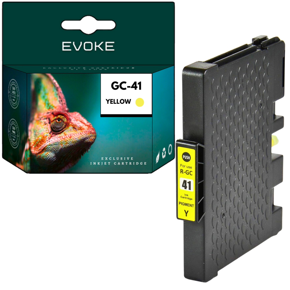 Tusz do drukarki Ricoh GC41XY żółty (yellow) | 32 ml | 1630 stron | 405764