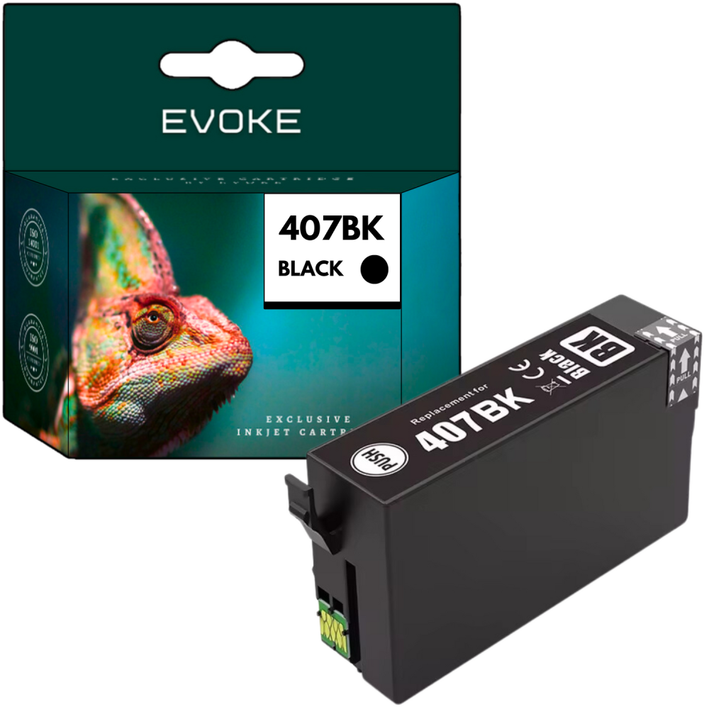 Tusz do drukarki Epson 407XB czarny (black) | 45 ml | 2830 stron