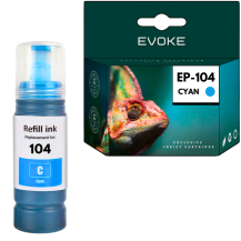 Tusz do drukarki Epson 104C | 70 ml | 8070 stron | C13T00P240 / T104