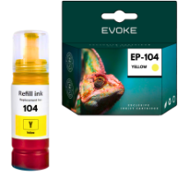 Tusz do drukarki Epson 104Y | 70 ml | 8070 stron | C13T00P440 / T104