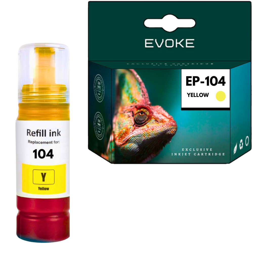 Tusz do drukarki Epson 104Y | 70 ml | 8070 stron | C13T00P440 / T104