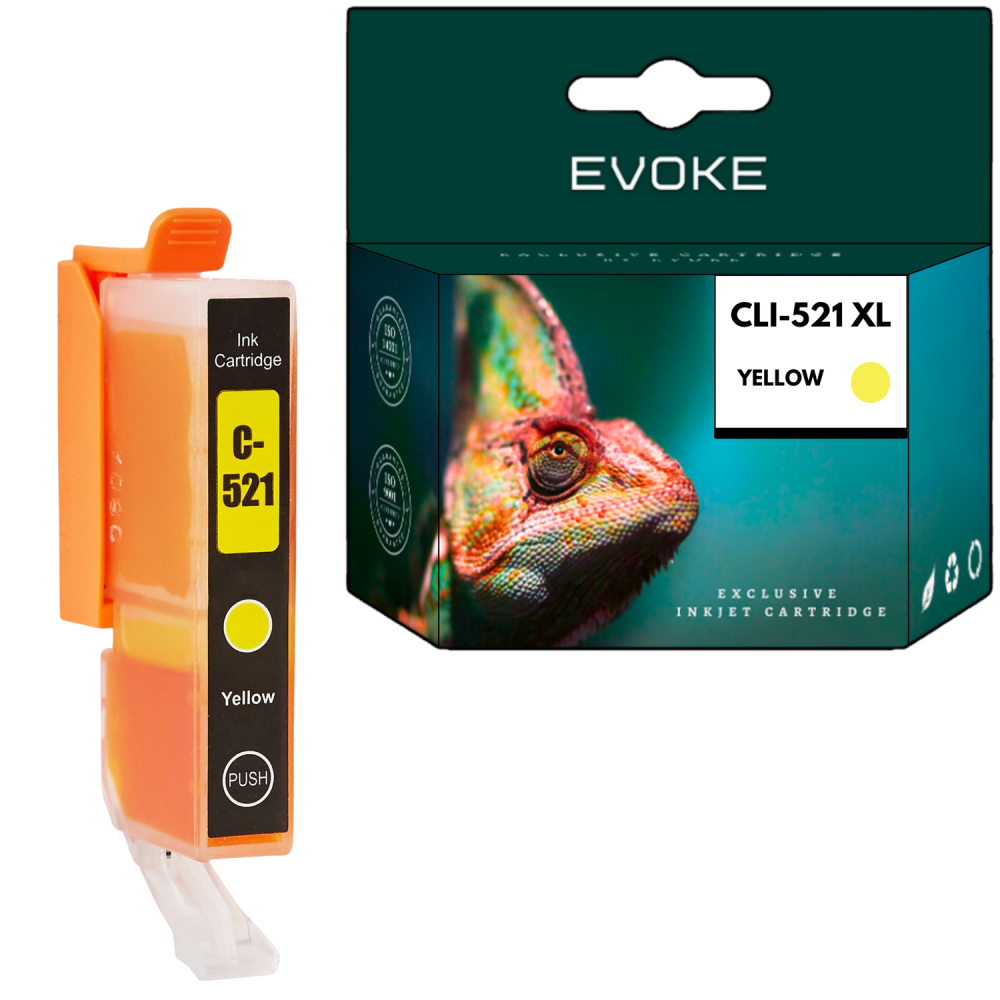 Tusz do drukarki Canon 521Y żółty (yellow) | 10,5 ml | 510 stron