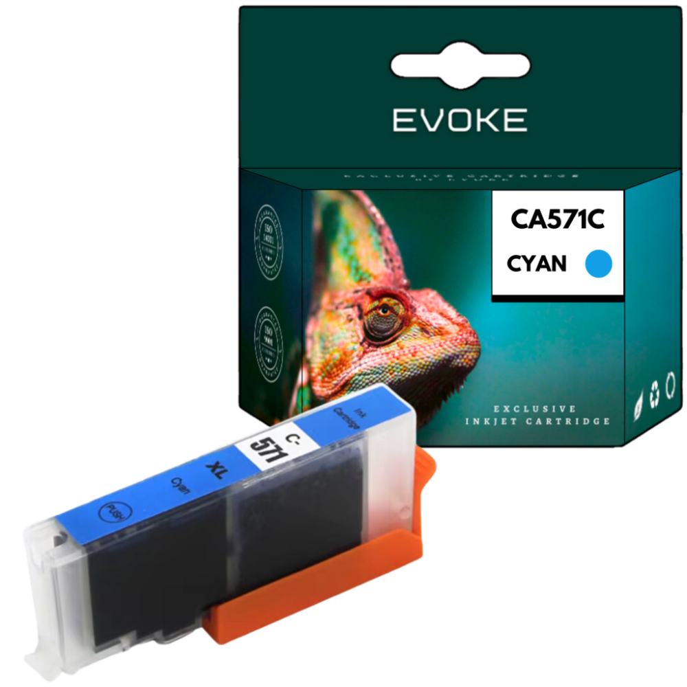 Tusz do drukarki Canon 571C niebieski (cyan) | 12 ml | 760 stron