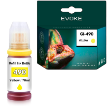 Tusz do drukarki Canon GI490Y żółty (yellow) | 70 ml | 7000 stron | GI-490Y