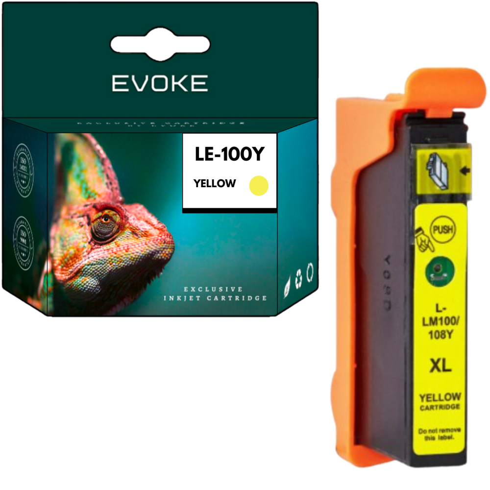 Tusz do drukarki Lexmark 100XY żółty (yellow) | 12 ml | 550 stron