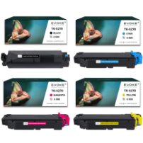 4x toner do drukarki Kyocera TK-5270 | Zestaw CMYK TK5270