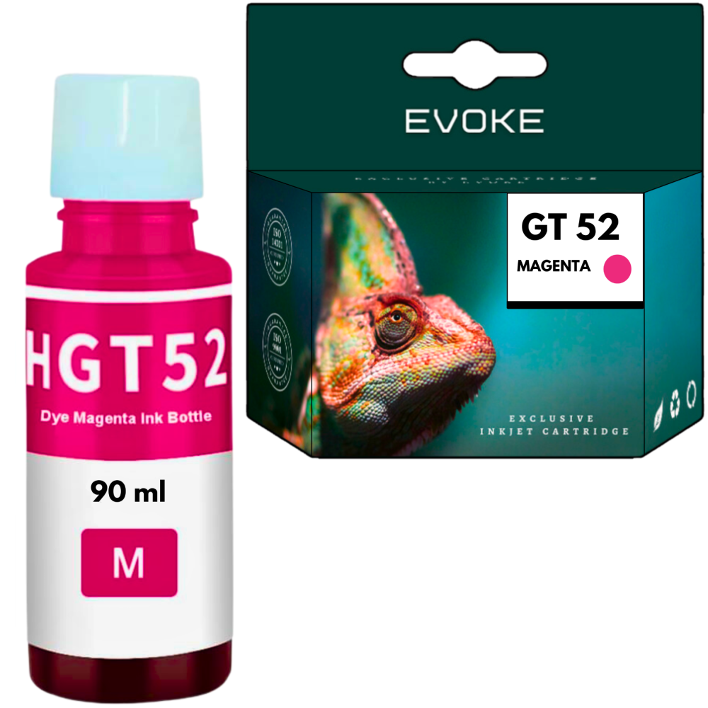 Tusz do drukarki HP GT52 czerwony XL | 90 ml | 10 280 stron | GT-52