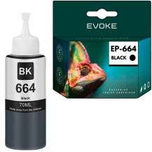 Tusz do drukarki Epson 664 czarny XL | 70 ml | 6400 stron | T6641