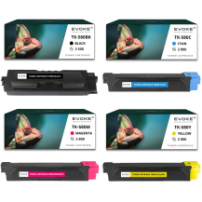 4x toner do drukarki Kyocera TK-580 | Zestaw CMYK TK580