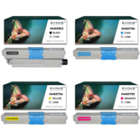 4x toner do drukarki OKI C310 | C330 C510 MC351 MC352 Zestaw CMYK