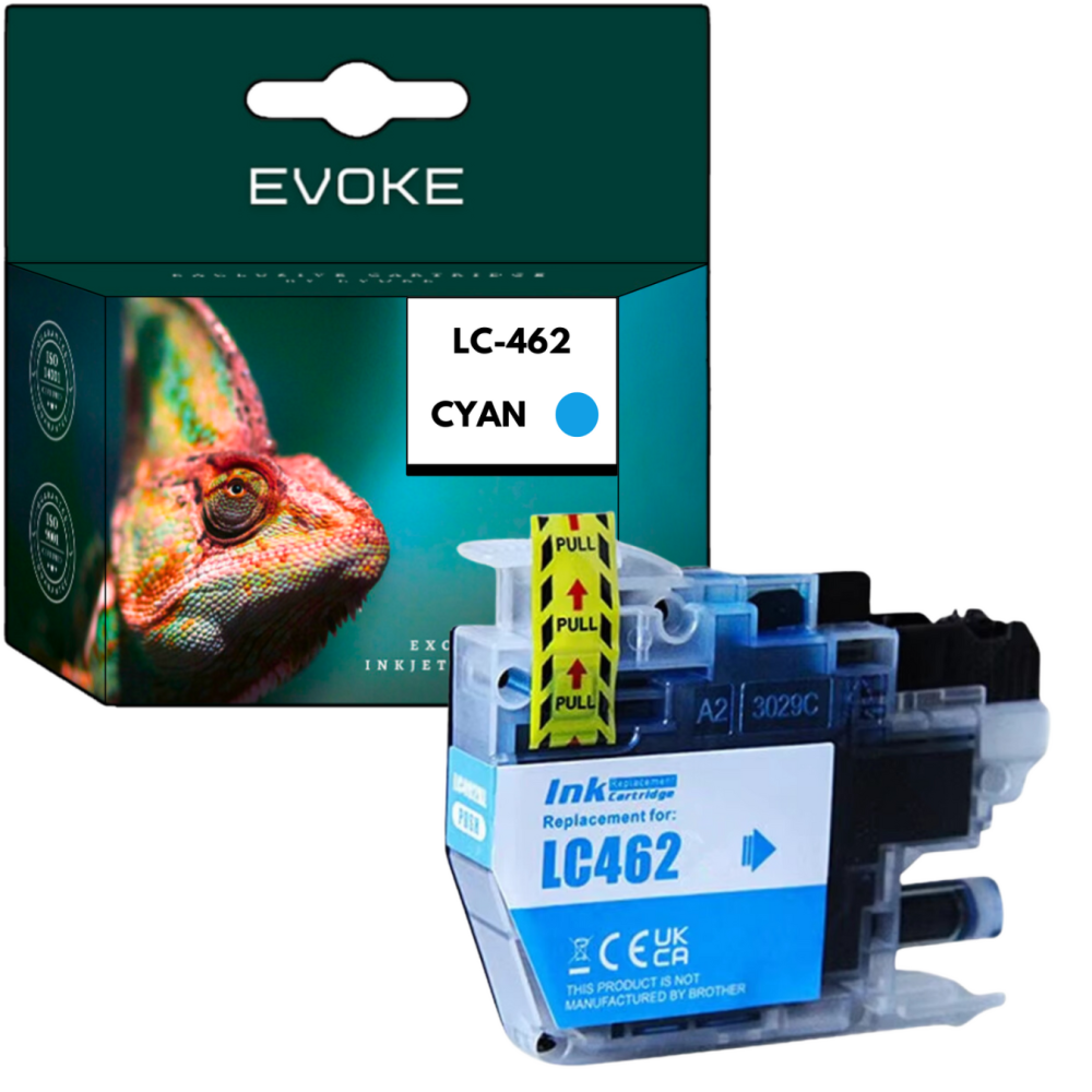 Tusz do drukarki Brother LC462 niebieski (cyan) | 1500 stron | LC462XLC