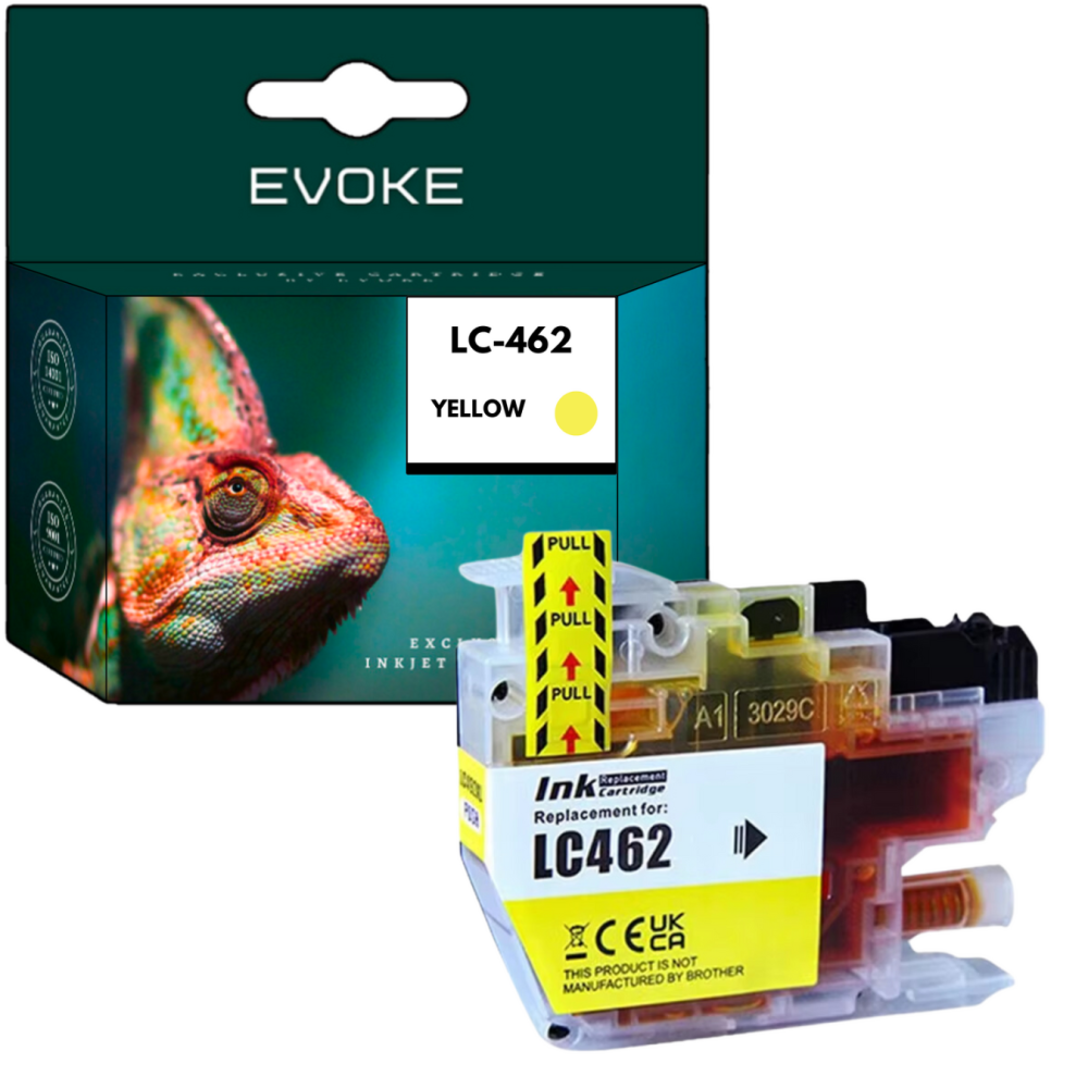 Tusz do drukarki Brother LC462 żółty (yellow) | 1500 stron | LC462XLY