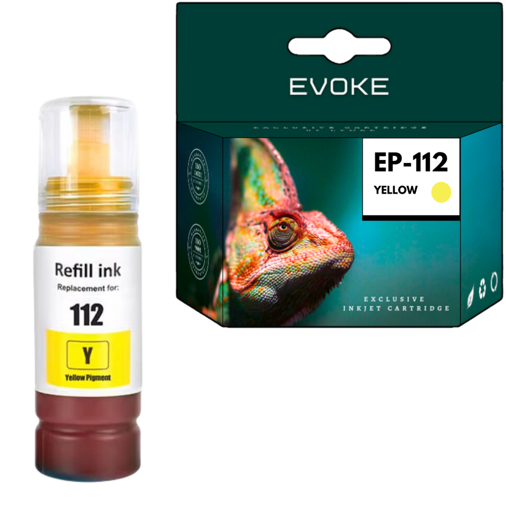 Tusz do drukarki Epson 112 XL żółty (yellow) | 70 ml | 6000 stron