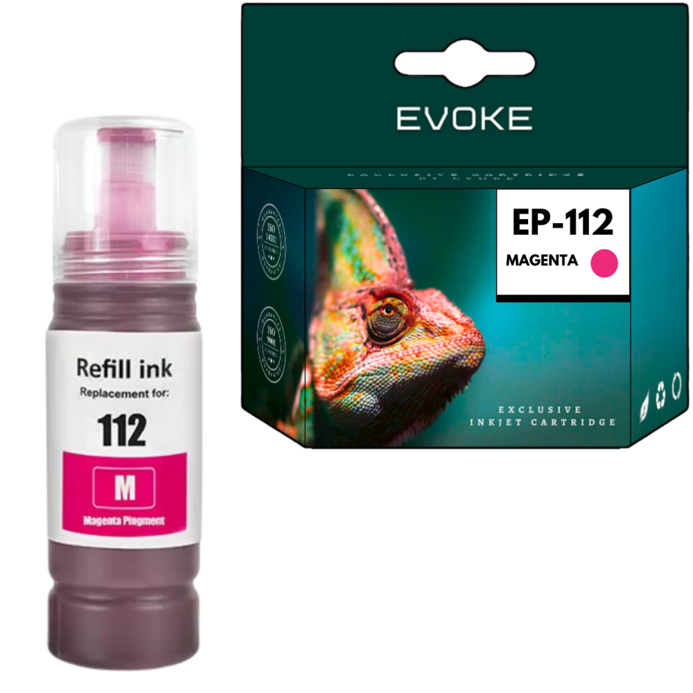 Tusz do drukarki Epson 112 XL czerwony (magenta) | 70 ml | 6000 stron