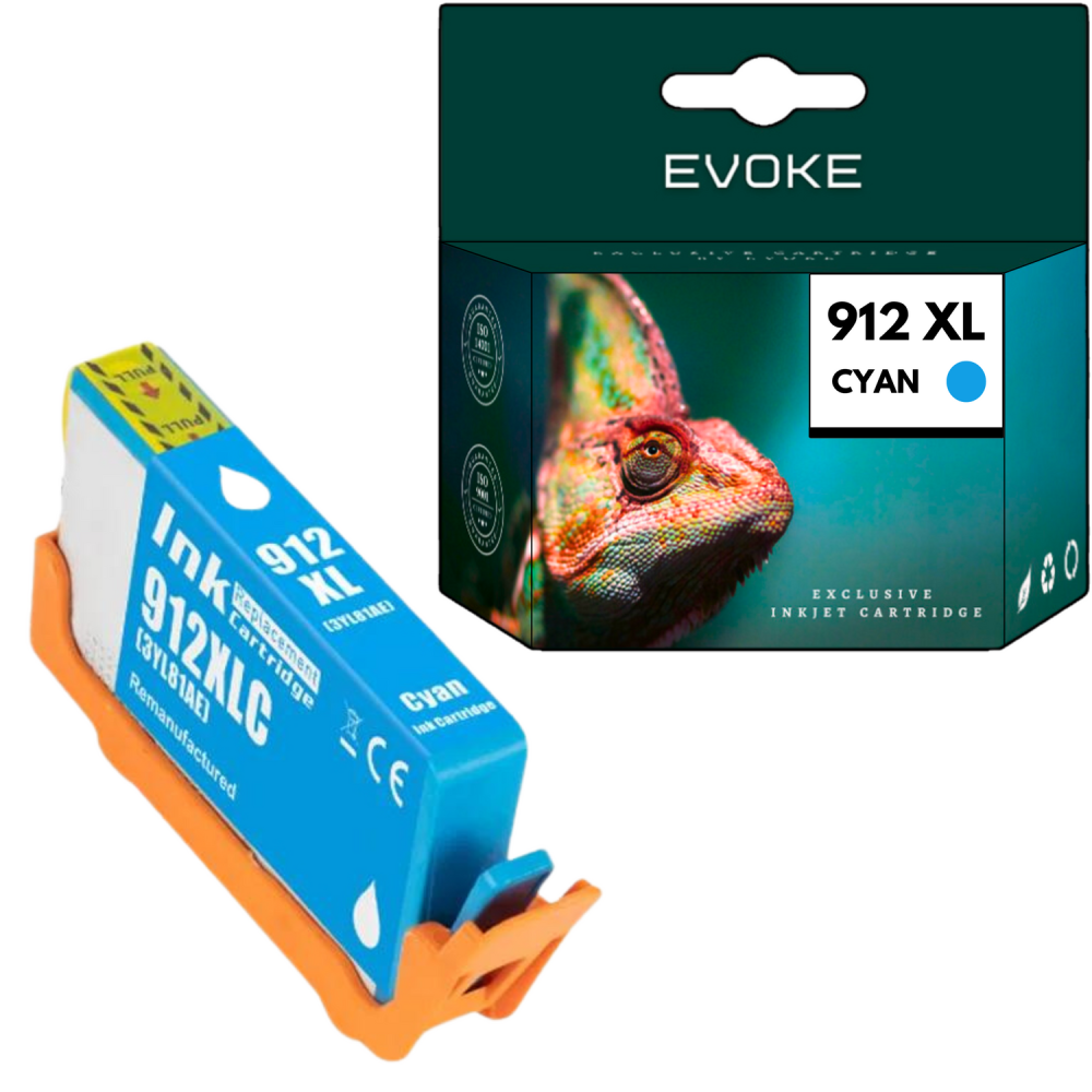 Tusz do drukarki HP 912 XL niebieski (cyan) | 13 ml | 825 stron | 3YL81AE