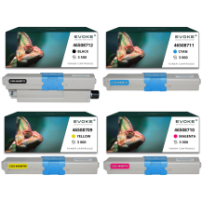 4x toner do drukarki OKI C332 | C332DN 332DNw MC332dn 363DN Zestaw CMYK