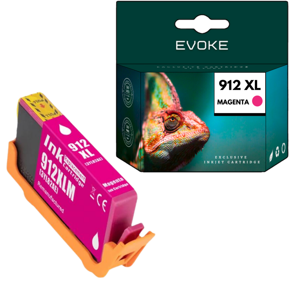 Tusz do drukarki HP 912 XL czerwony (magenta) | 13 ml | 825 stron | 3YL82AE