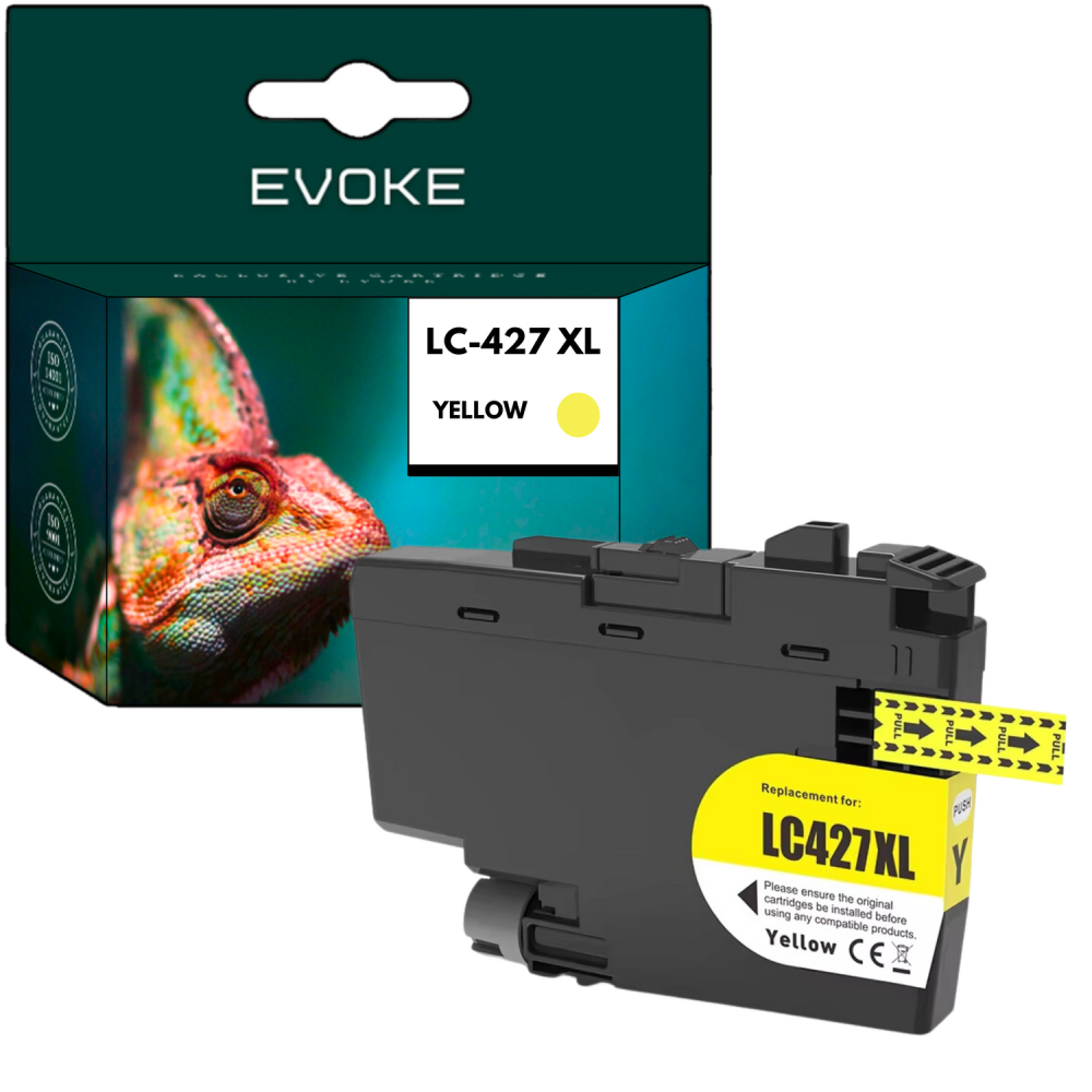 Tusz do drukarki Brother LC427XLY żółty (yellow) | 5000 stron | LC427XLY