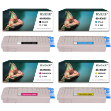 4x toner do drukarki OKI C532 | C532DN C542DN MC563DN MC573DN Zestaw CMYK
