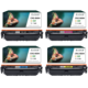 4x Toner do Canon CRG-069 ZESTAW XXL + CHIP | MF752Cdw MF754Cdw LBP673Cdw
