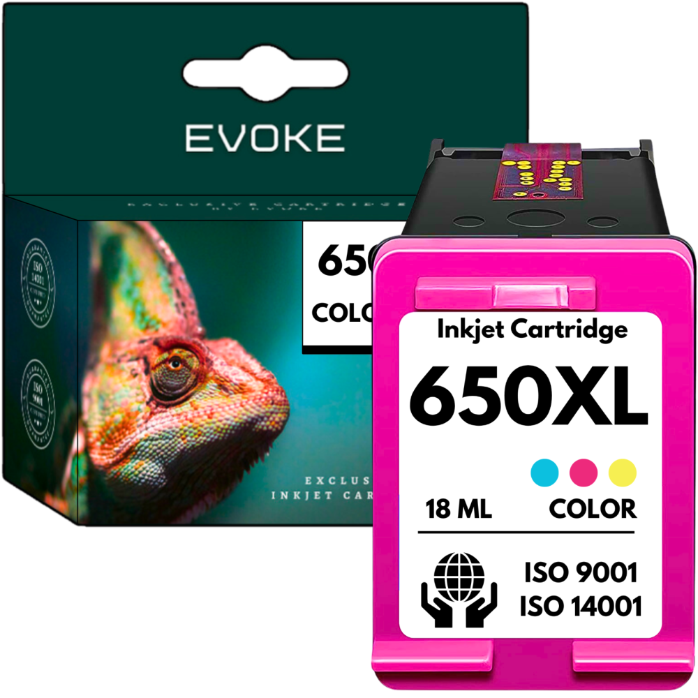 Tusz do drukarki HP 650 kolor 1080 stron 18 ml