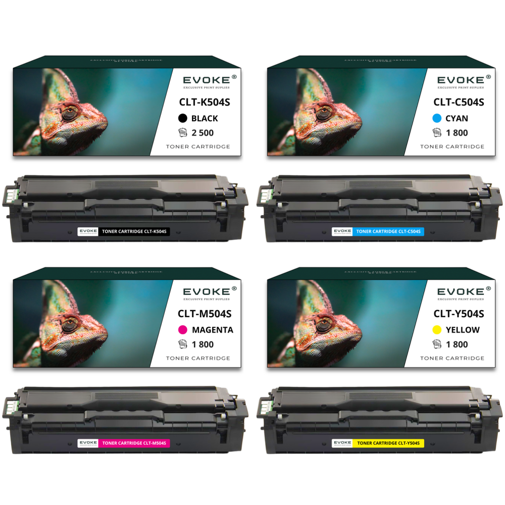4x toner do drukarki SAMSUNG  CLT-504S | Zestaw CMYK CLT-K504S