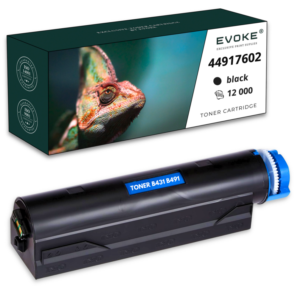 Toner do drukarki OKI 44917602 czarny | 12000 stron | B431