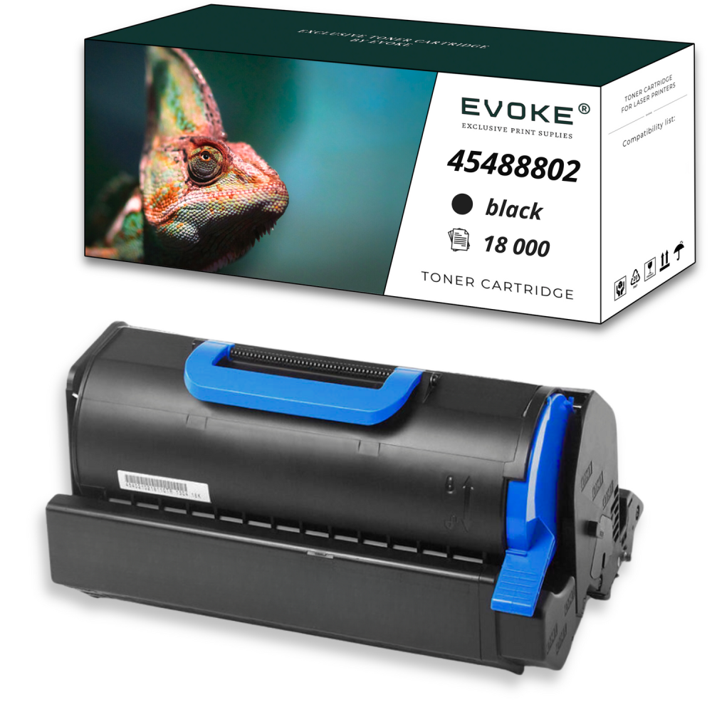 Toner do drukarki OKI 45488802 czarny | 18000 stron | B721
