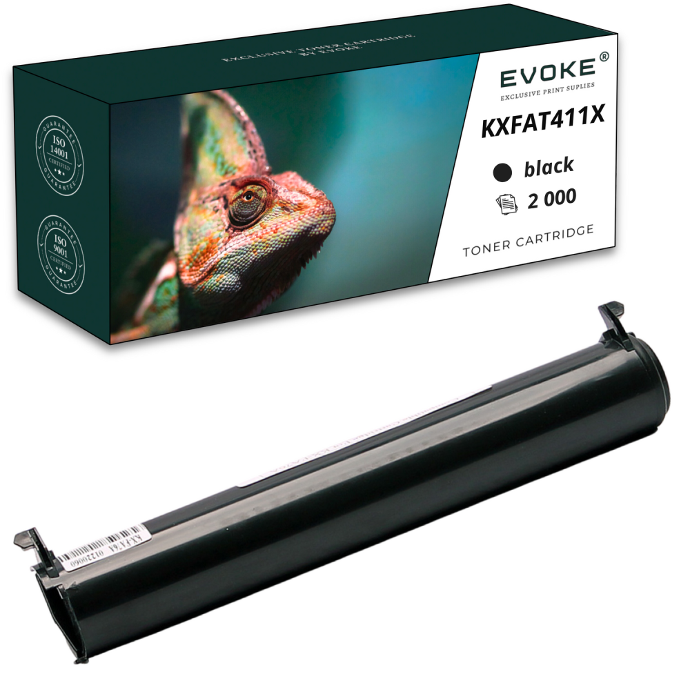 Toner do drukarki PANASONIC KXFAT411X czarny | 2000 stron | KX-FAT 411X