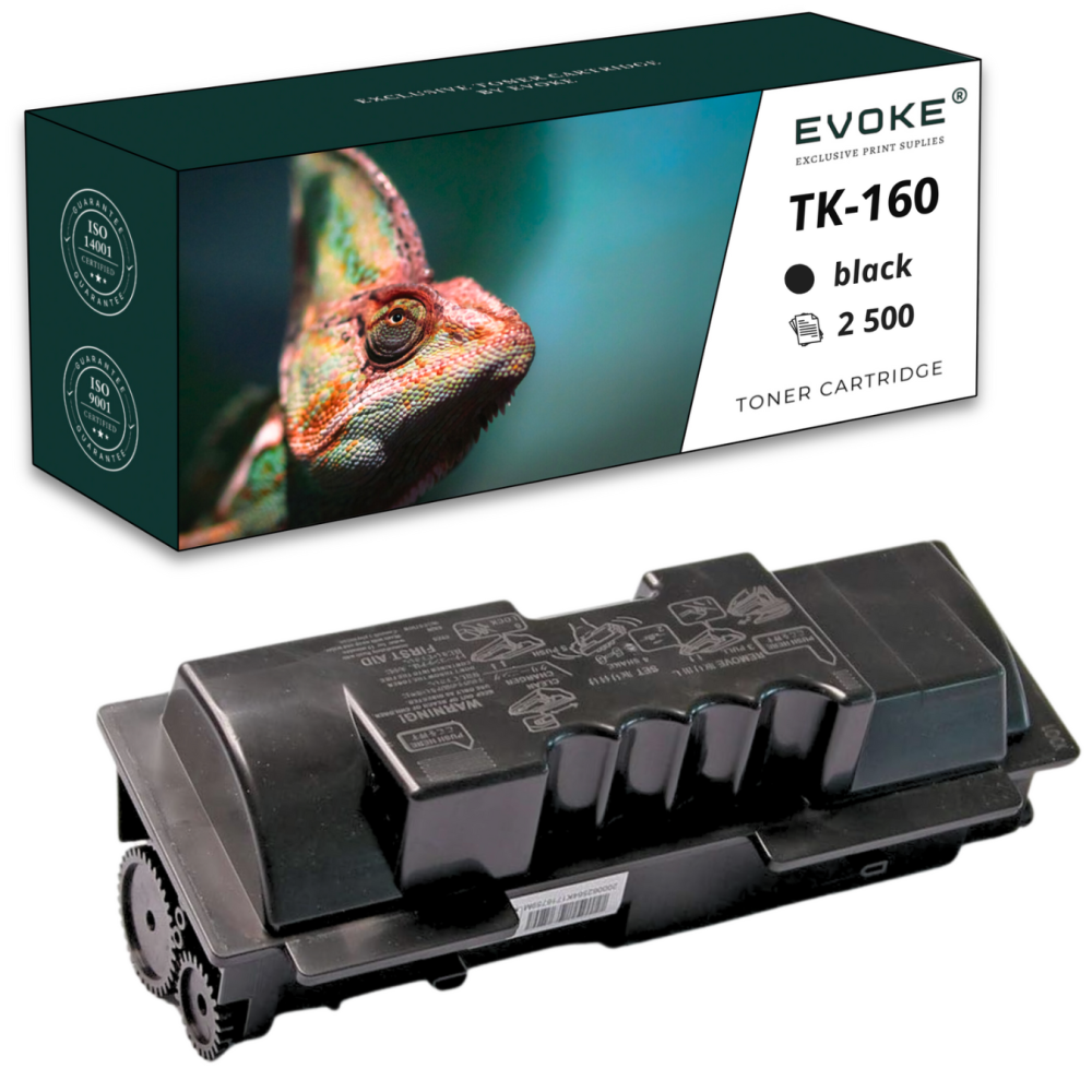 Toner do drukarki Kyocera TK-160 czarny | 2500 stron | TK160